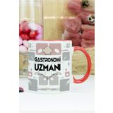 Hediyelen Gastronomi Uzmanı Kırmızı Kupa Bardak