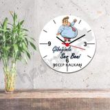 Hediyelen Göbeğimle Sev Beni Duvar Saati