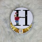 Hediyelen H Harfi Metal Kutuda Çikolata 100 Adet
