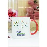 Hediyelen HDYLNKRMZ52BIYOSISTEM Biosystem Engineer Kırmızı Kupa Bardak