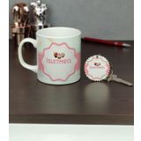 Hediyelen Işletmeci Kupa Bardak ve Anahtarlık Set