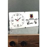 Hediyelen Jandarma Uzman Çavuş Ahşap Masa Saati