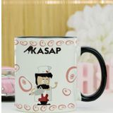 Hediyelen Kasap Siyah Kupa Bardak