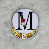 Hediyelen M Harfi Metal Kutuda Çikolata 100 Adet