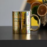 Hediyelen Matematik Öğretmenine Hediye Gold Kupa Bardak