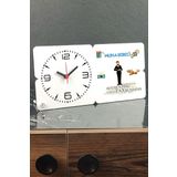 Hediyelen Muhasebeci Ahşap Masa Saati 001