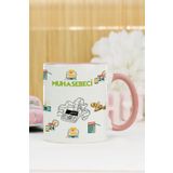 Hediyelen Muhasebeci Pembe Kupa Bardak