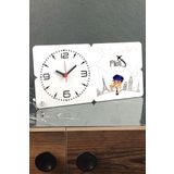 Hediyelen Pilot Ahşap Masa Saati 001