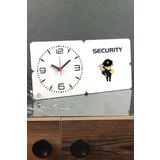 Hediyelen Securutiy Ahşap Masa Saati