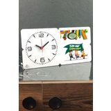 Hediyelen Sınıf Öğretmenine Ahşap Masa Saati 001