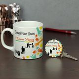 Hediyelen Sosyal Hizmet Uzmanı Kupa Bardak ve Anahtarlık Set
