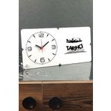 Hediyelen Tarihçi Ahşap Masa Saati