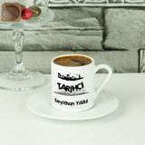 Hediyelen Tarihçi Kahve Fincanı