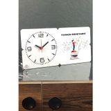 Hediyelen Türkçe Öğretmenine Hediye Ahşap Masa Saati