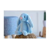HEDİYELİ- Uyku Arkadaşım Uzun Kulak Bunny Peluş Tavşan 65 cm Mavi