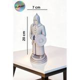 Hediyelik 3 Boyutlu Zıhlı Asker (3D Filament) 1 Adet