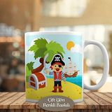 HEDIYELIK-3446-281 Hazine Bulan Korsan Kupa Bardak