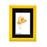 Hediyelik Çerçeve Dekorasyon Kişiye Özel Ev Home Ofis Resim Çerçevesi 13X18 Sarı 13x18-Lam22-Sarr
