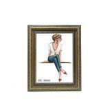 Hediyelik Çerçeve Dekorasyon Kişiye Özel Hediyelik Çerçeve Dekorasyon Kişiye Özel Resim Çerçevesi 30X40 Kahve 30x40-Lam69A-Kahve