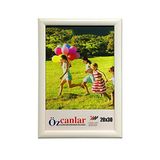 Hediyelik Çerçeve Ev Home Ofis Kişiye Özel Resim Çerçevesi Masaüstü 21X29,7 A4-Lam22-Beyaz