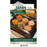 Hediyelik Karışık Lüx Leblebi Kutusu 440 Gr -04