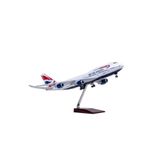 Hediyelik Maket Uçak – British 1:160 Ölçek 47 cm | Dekoratif Obje