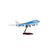 Hediyelik – Maket Uçak Dutch Airways KLM Ölçek 1:160 Dekoratif Obje 47 cm (JB747DUTCH)