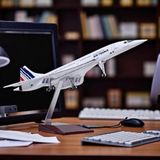 HEDİYELİK-MAKET UÇAKLAR-FRANCE CONCORDE-ÖLÇEK : 1:125 50 CM-JF.CONCORDE