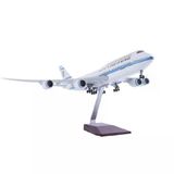 HEDİYELİK-MAKET UÇAKLAR-LUFTHANSA-ÖLÇEK : 1:160 47 CM-JB747-8