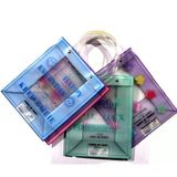 Hediyelik Plastik Çanta Renkli Not-144 19,5X24,5Cm - 2 Adet