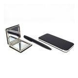 Hediyelik Set 5000 mAh Powerbank, Metal Tükenmez Kalem, Derili Ayna