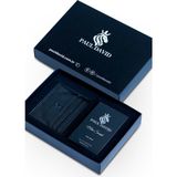 Hediyelik Set Özel Erkek Edp Parfüm ve Siyah Deri Kartlık - E-065