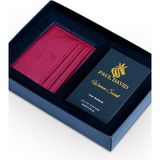 Hediyelik Set Özel Kadın Edp Parfüm ve Kırmızı Deri Kartlık- Tonka, Kakao, Sümbül Notalari, K-055-8