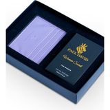 Hediyelik Set Özel Kadın Edp Parfüm ve Lila Deri Kartlık- Paçuli, Gül, Frezya Notalari, K-133-10