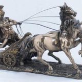 Hediyelik › Veronese Biblolar › Mitoloji & Tarih- Roma Atlı Savaşçı-28*11*17 Cm.