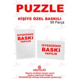 HEDİYELİKS Puzzle 99 Parça A4 Boyut Kişiye Özel Baskı