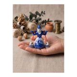 HEDİYELİKS Vintage Delft Blue Porselen Hollandalı Su Taşıyan Kız Biblo - Koleksiyonluk Mini Figür