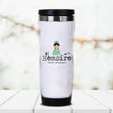 Hediyemen 400 ml Beyaz Kişiye Özel Hemşireye Hediye Termos