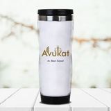 Hediyemen Adalet Terazisi İsme Özel 400 ml Beyaz Termos Bardak