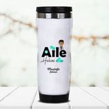 Hediyemen Aile Hekimine Hediye 0,4 lt Beyaz Termos Bardak