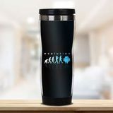 Hediyemen Android Evrimi 400 ml Beyaz Termos Bardak