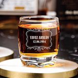 Hediyemen Babaya Hediye Adora Viski Bardağı - Beyaz - 1 Adet