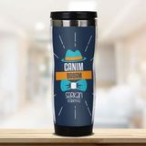 Hediyemen Babaya Hediye Özel Mesajlı 400 ml Beyaz Termos Bardak