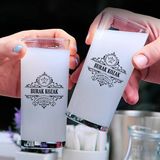 Hediyemen Babaya Hediyelik Tasarım İkili Rakı Bardağı - 010 - Beyaz