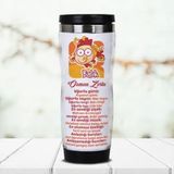 Hediyemen Balık Burcuna Hediye Kişiye Özel Esprili 400 ml Beyaz Termos