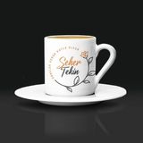Hediyemen Canım Annem Isimli Kahve Fincanı - Beyaz - 1 Adet