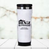 Hediyemen Deniz Kuvvetlerine Özel 400 ml Beyaz Termos