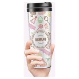 Hediyemen Doğum Günü Hediyesi İsimli 400 ml Beyaz Termos