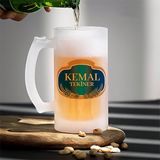 Hediyemen Isme Özel Premium Bira Bardağı