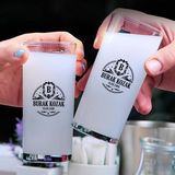 Hediyemen Kişiye Özel Doğum Tarihli İkili Rakı Bardağı - 010 - Beyaz